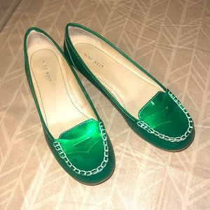 Green Patent Leather Loafer